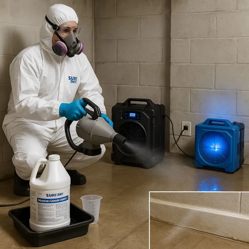 Sanitization and Odor Removal process in Clinton, MO