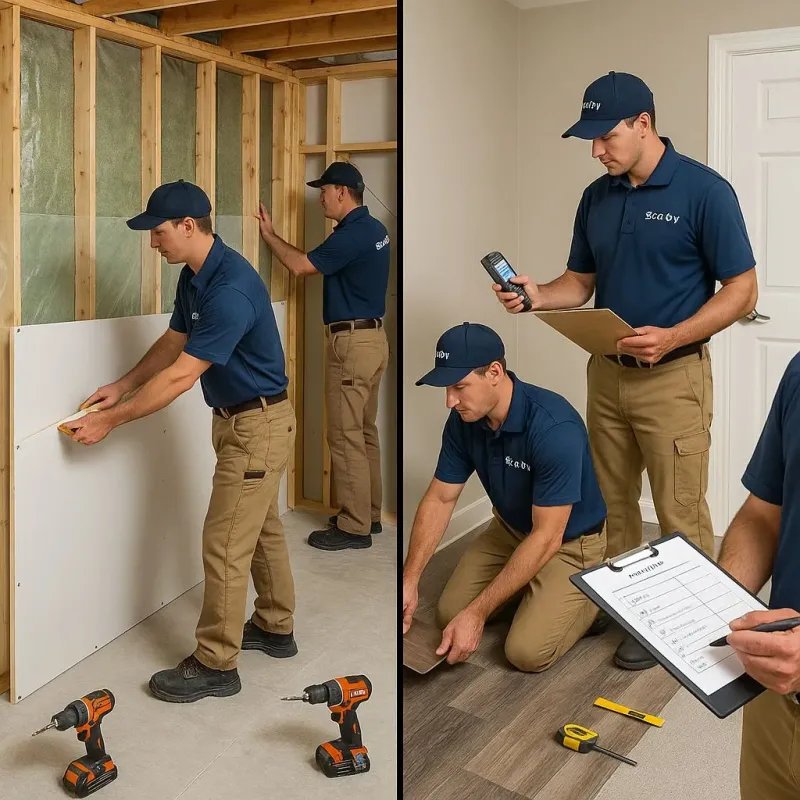 Repairs and Reconstruction process in Clinton, MO
